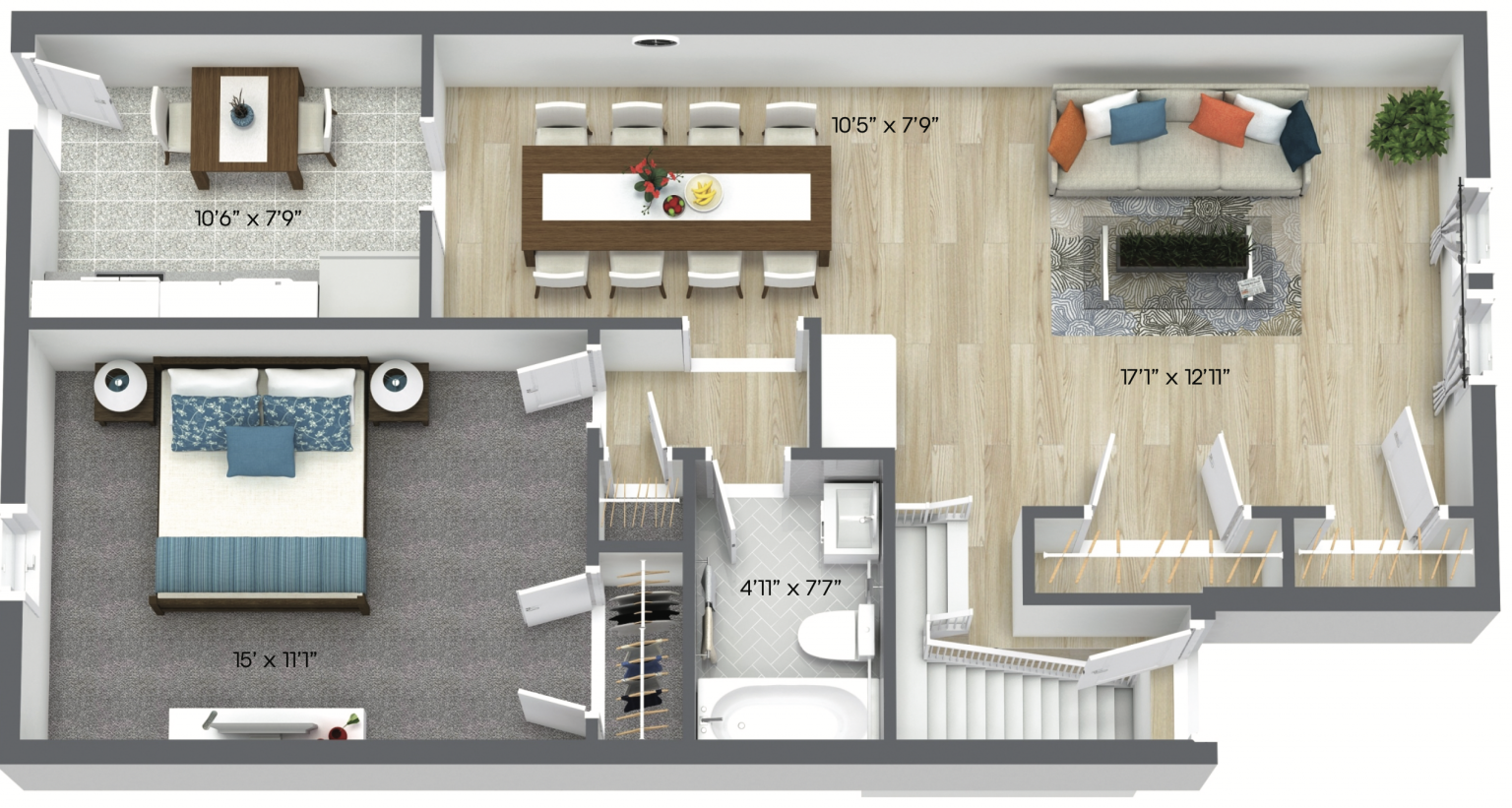 Floor Plan Groveland Manor Apartments